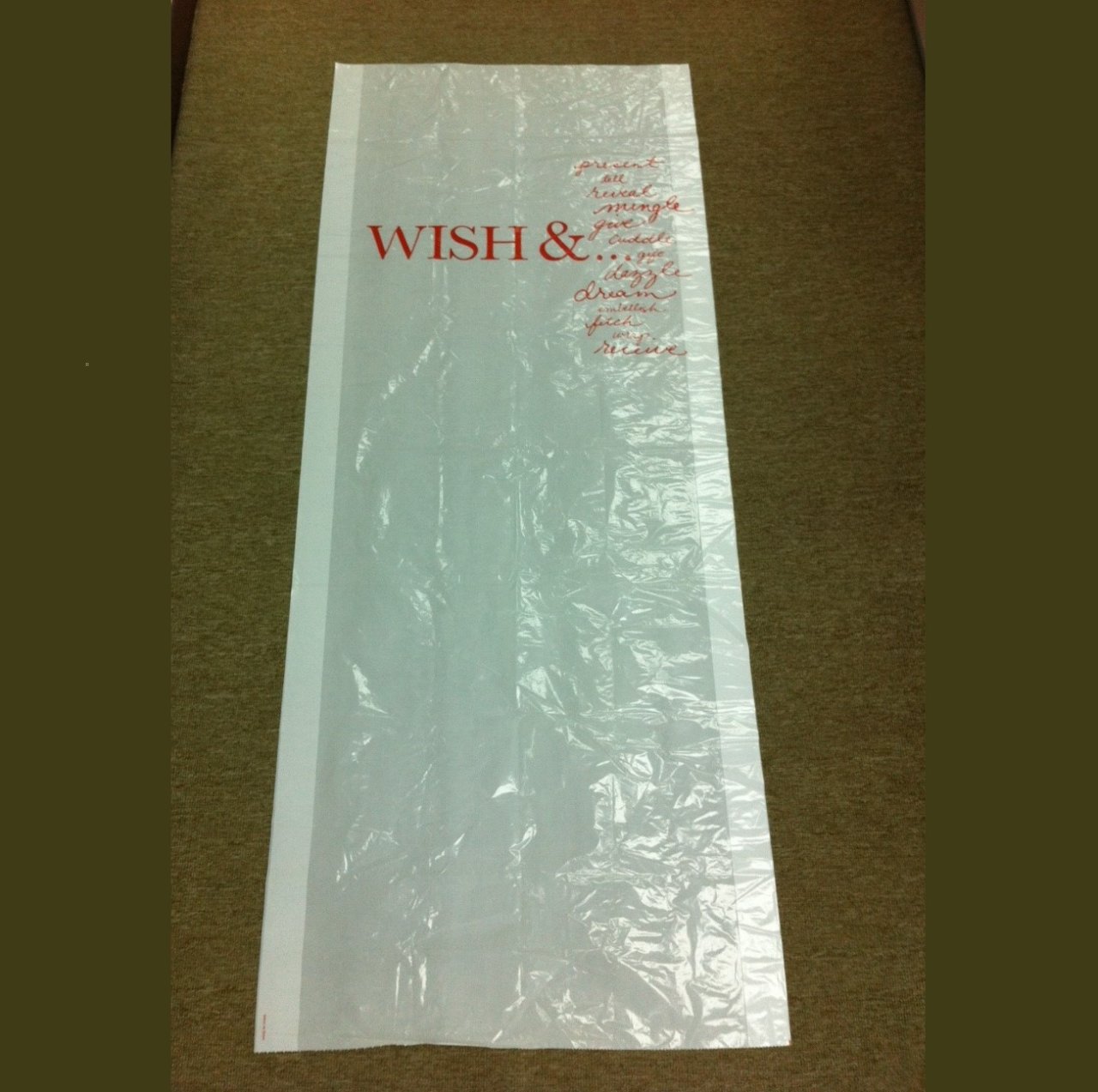 Disposable Garment Bag