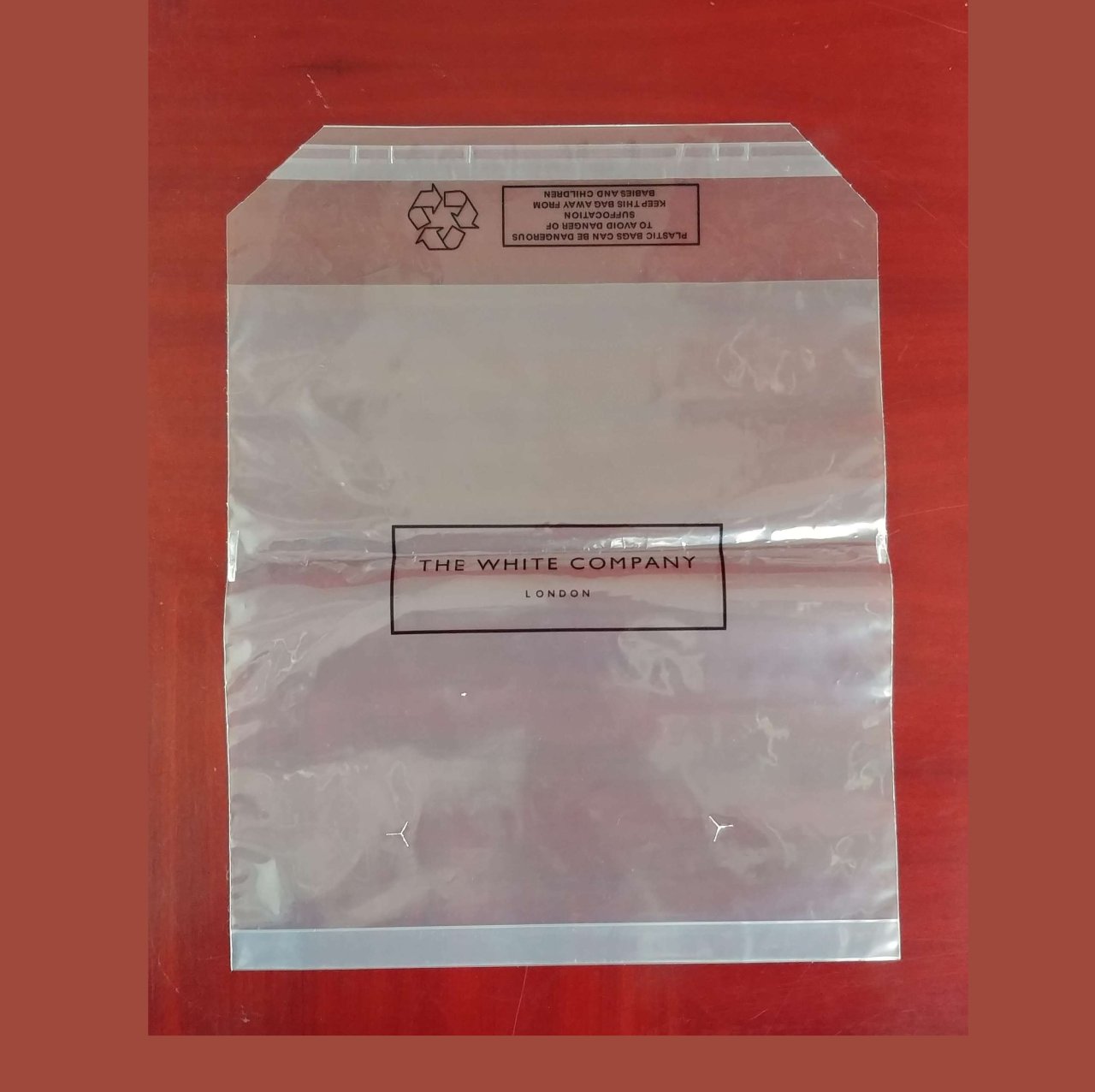 Clear Clothing Bag