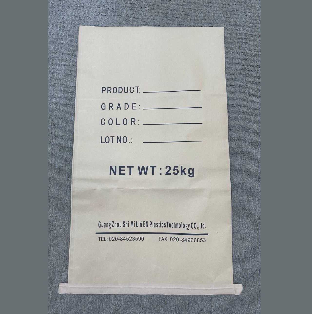Kraft Paper laminated PP Woven Bag